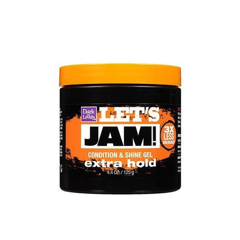 Dark and Lovely Let's Jam! Shining & Conditioning Gel Extra Hold 125g